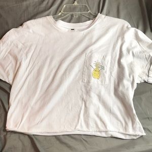 Pineapple crop top